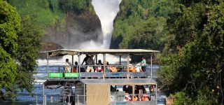 Ferry crossing murchison falls national park