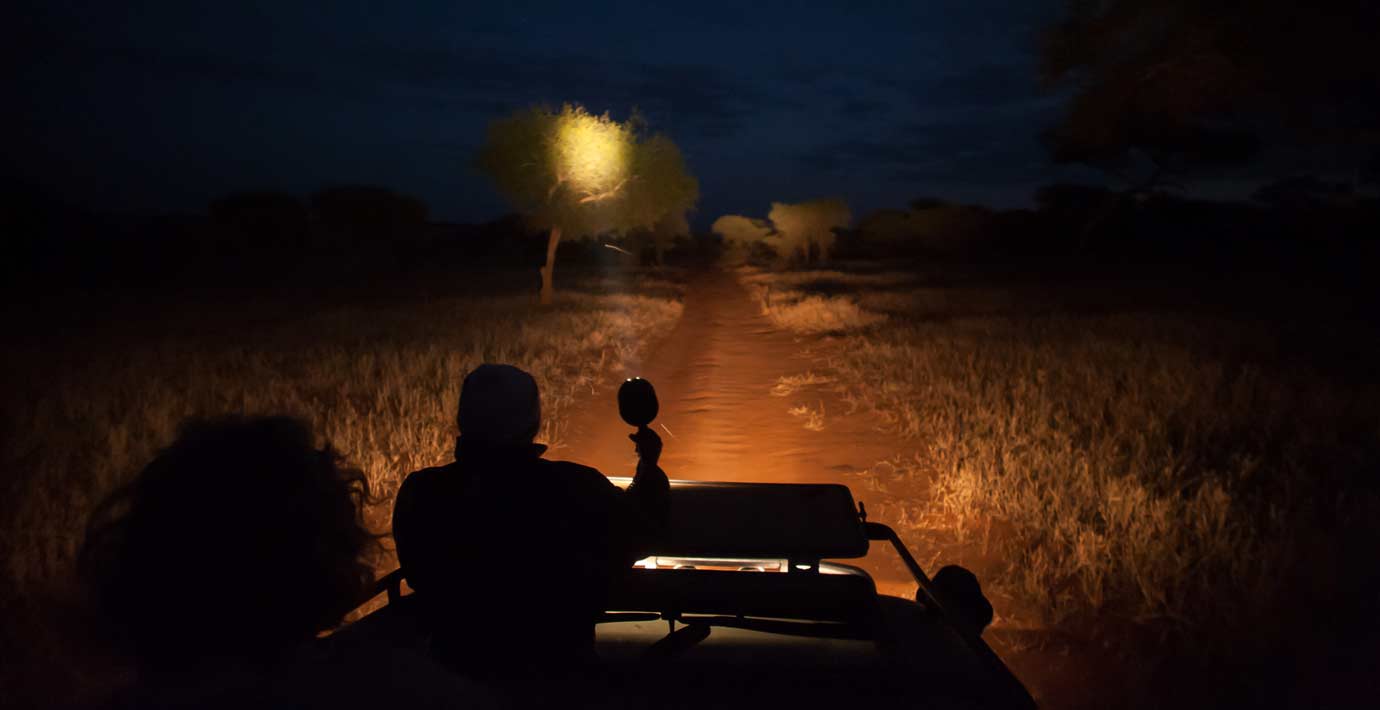 Where to do night game drives in Uganda